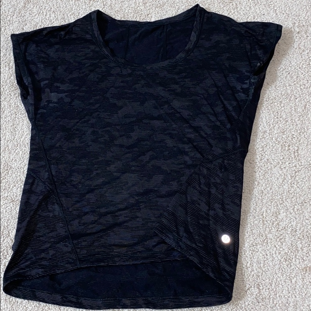 EUC Camo Lululemon Running Shirt